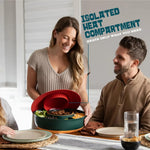 Barra Para Tacos Giratoria SugarWhisk Lazy Susan Taco Bar Con 4 Soportes