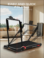 Cinta eléctrica para caminar, vibratoria, plegable P3 PRO (USADA).