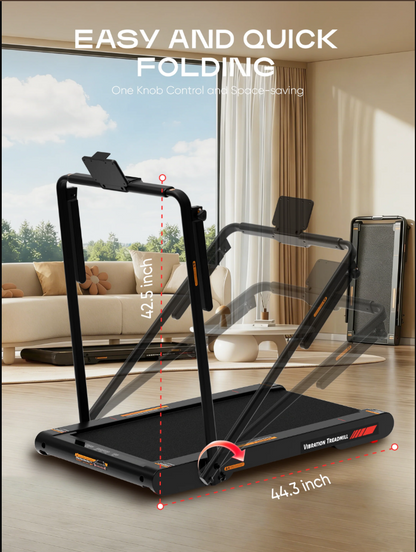 Cinta eléctrica para caminar, vibratoria, plegable P3 PRO (USADA).
