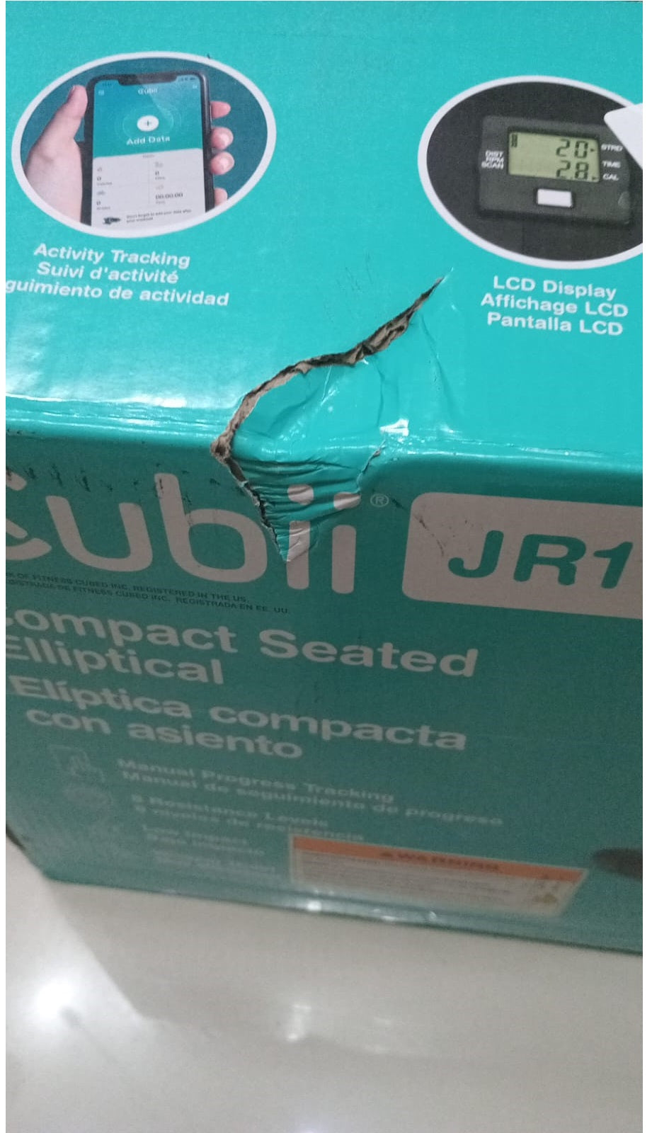 Cubii Jr Elíptica, Compacto, Ajustable, Mecanismo Magnetico.