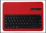 Funda/teclado para Samsung Galaxy Tab A10, T510/T515, piel plegable.