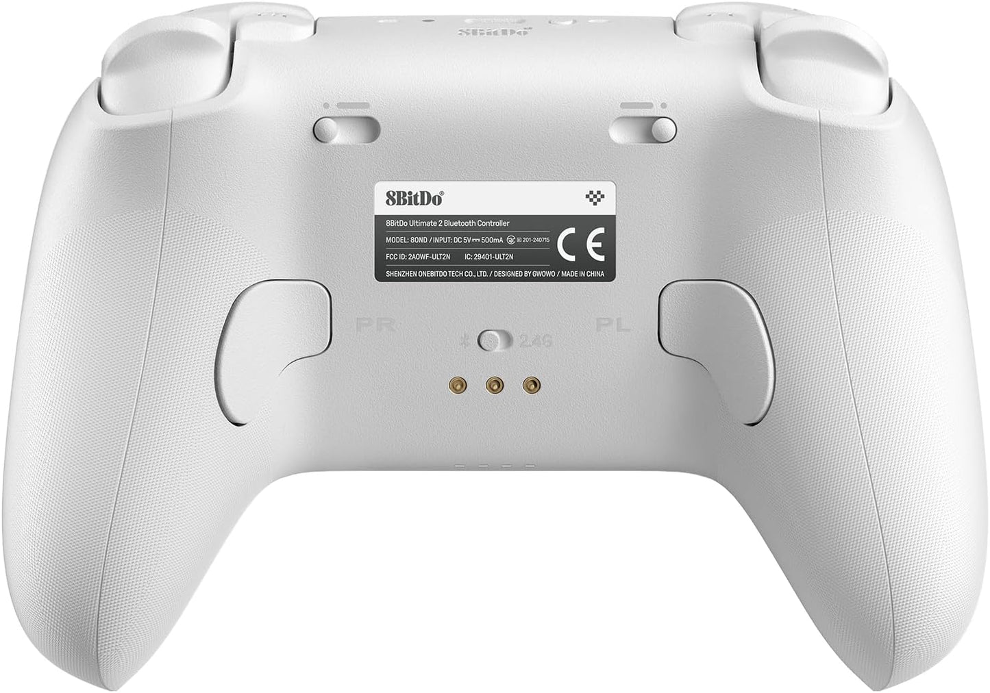 8Bitdo Ultimate 2 Bluetooth Controller for Switch/Switch 2 & Windows PC. USADO
