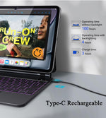 Funda Con Teclado ESR Para iPad Air 11 M3 Magnética Caja Abierta