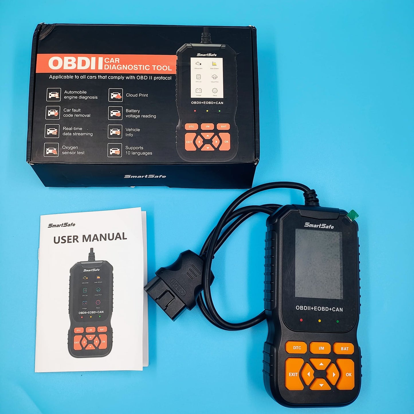 SmartSafe-Herramienta de diagnóstico profesional para carro (Usado)