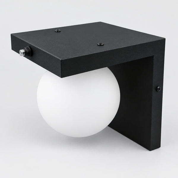 Lámpara esferica de pared, amanecer al anochecer, luz LED
