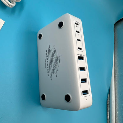 Cargador USB C de 200 W adaptador GKUTW HX100P7 blanco