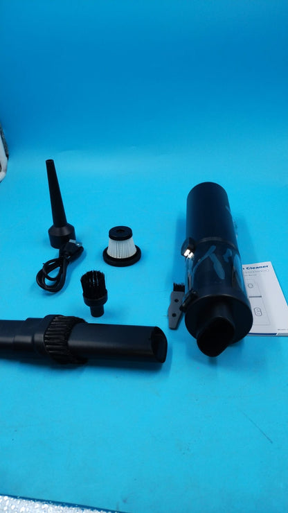 Mini Aspiradora De Mano Inalambrica 14000Pa 2 en 1 Para Auto