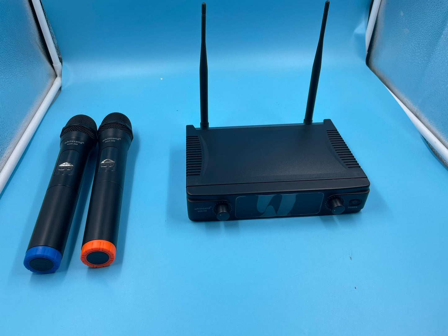 whitesand - Sistema de micrófono inalámbrico UHF.