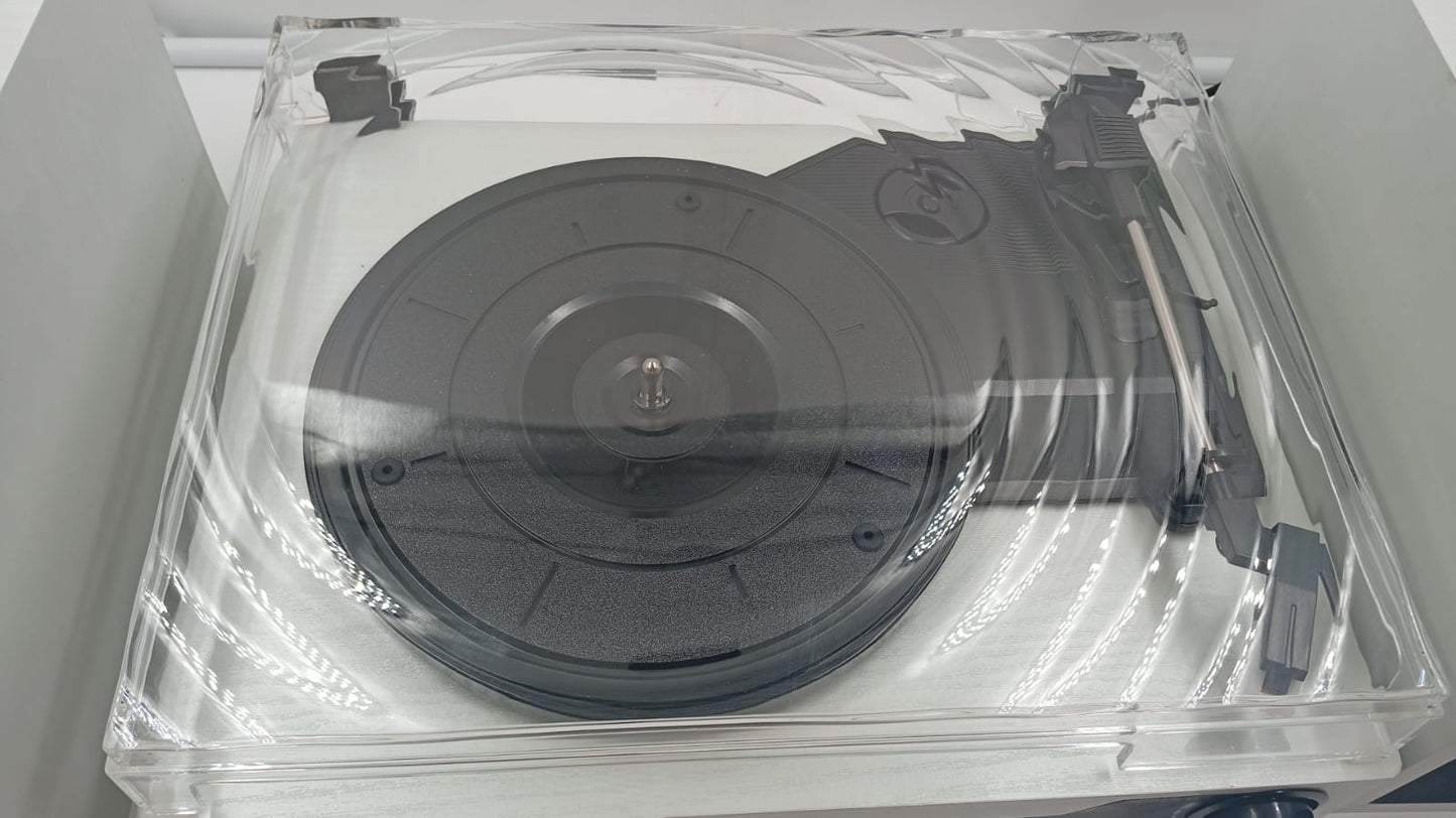 Reproductor de discos de vinilo con altavoces externos, Udreamer.