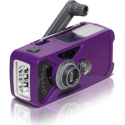 Radio Emergencia Eton FRX2 AM FM Turbina y Cargador