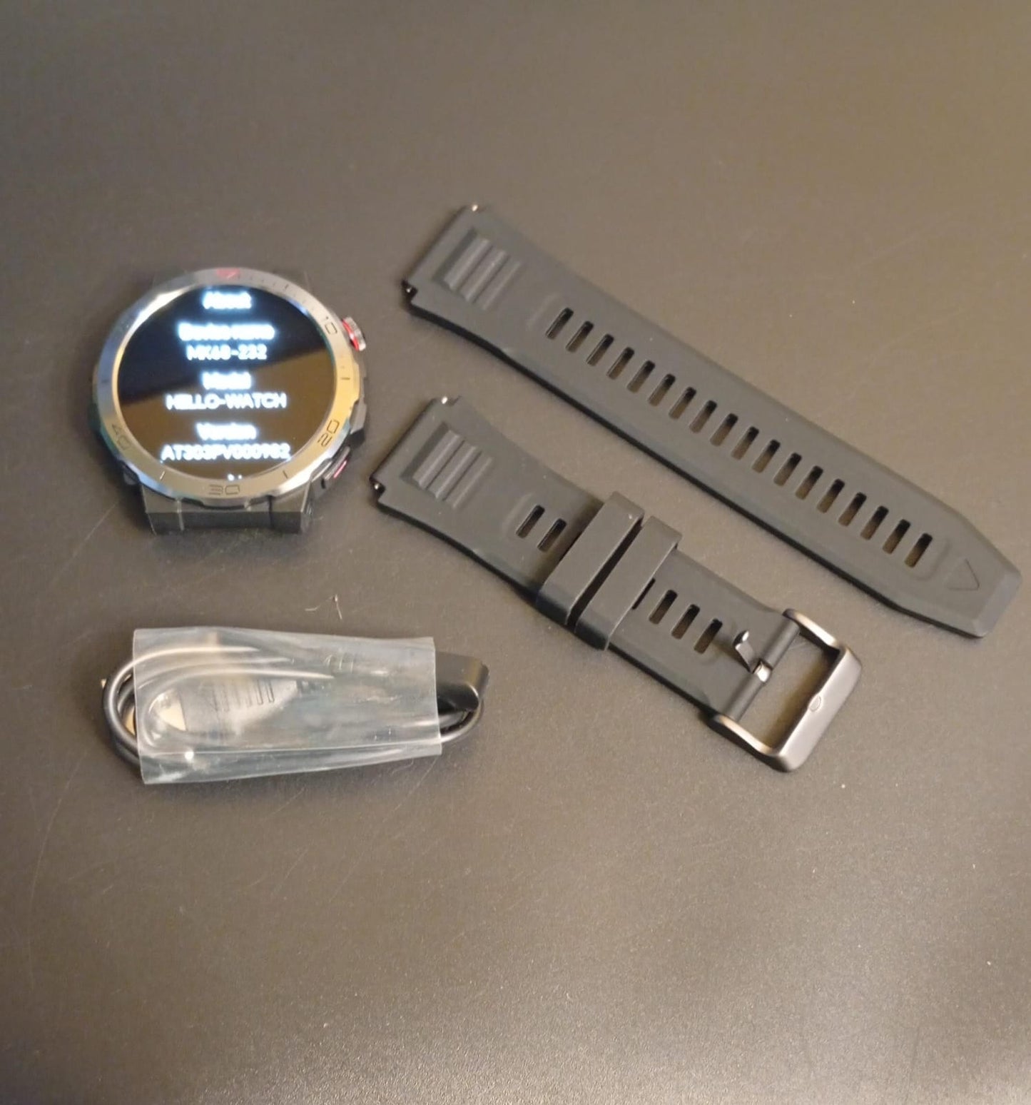 Reloj inteligente AMOLED de 1.4", multideportivo, IP68, bluetooth.