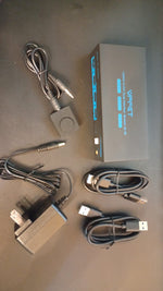 Conmutador KVM,HDMI, 2 puertos compartidos, 4 USB, 3.0.