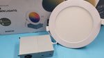 Luces LED Empotrables 6” 12 Pack 5CCT 15W 1200lm powerasia.