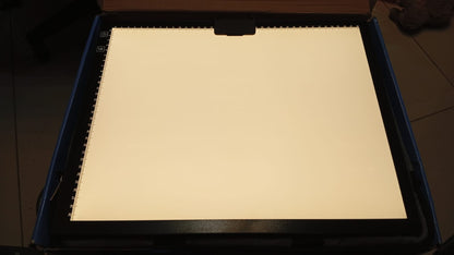 Almohadilla de luz LED para dibujo, recargable A3-D40, (USADO).