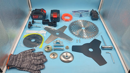 Wacker eléctrico 4 en 1 con ruedas, 20000 RPM inalámbrico (USADO)