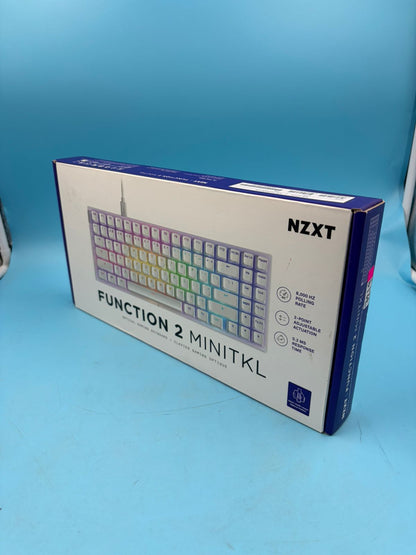 Teclado NZXT Function 2 Minitkl Óptico RGB Actuación Ajustable