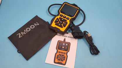ZMOON ZM201 Scanner OBD2 Diagnóstico Automotriz Check Engine Reset