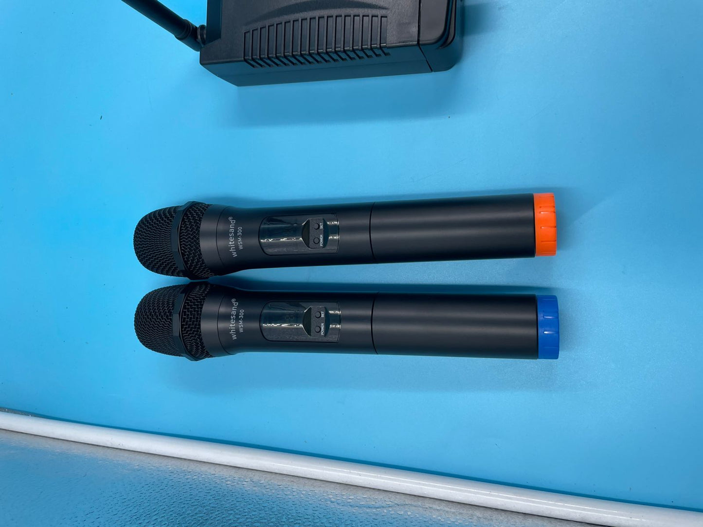 whitesand - Sistema de micrófono inalámbrico UHF.