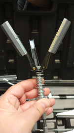 Kit de pulidores de cabezas de motor, de 3/4 a 7".(USADO)