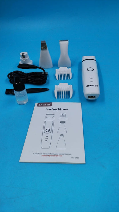 Kit de aseo inalámbrico 4 en 1 Oneisall para mascotas