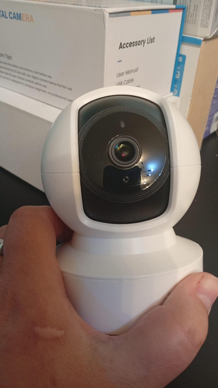 Cámara de seguridad, Smart, para interiores, det. mov.(USADO)