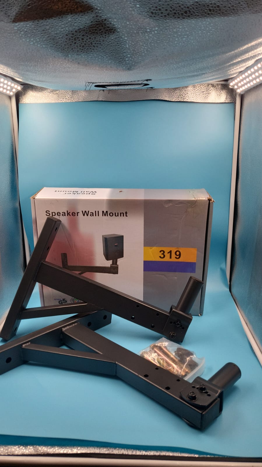 Soporte de pared para altavoz para audio profesional,  hasta 100 libras, DX-319