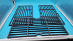 Rejillas de parrilla Hisencn para Char-Broil Advantage, Acero HSX-07
