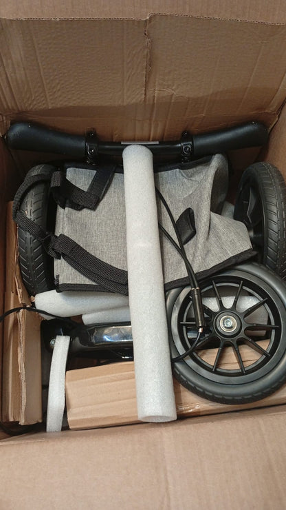 Andador de rodilla para adultos, Plegable, Alternativa a Muletas, Cosywill.