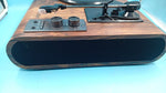 Reproductor de vinilos Voksun con Bluetooth, AM/FM, 3 velocidades.