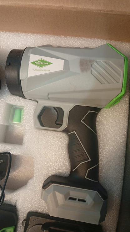 Soplador de hojas Ninetrees TurnbineX Mecha inalámbrico (USADA)