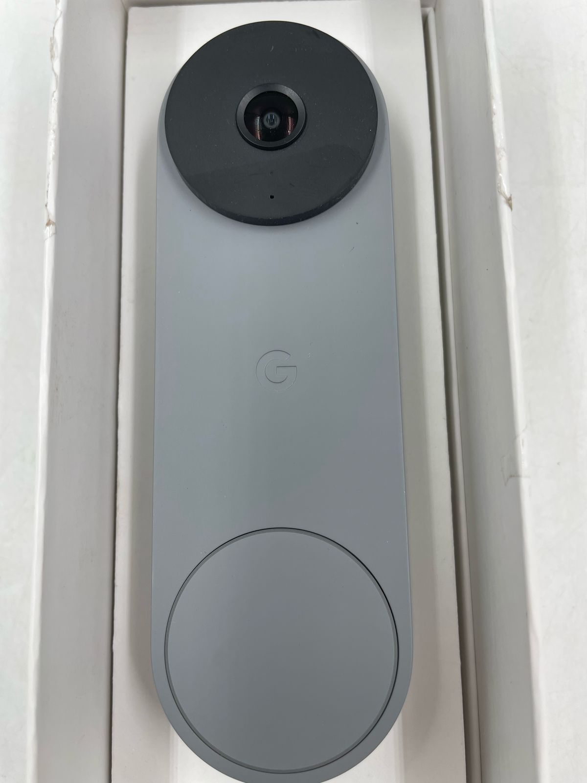 Google Nest Timbre (batería) - Ceniza.