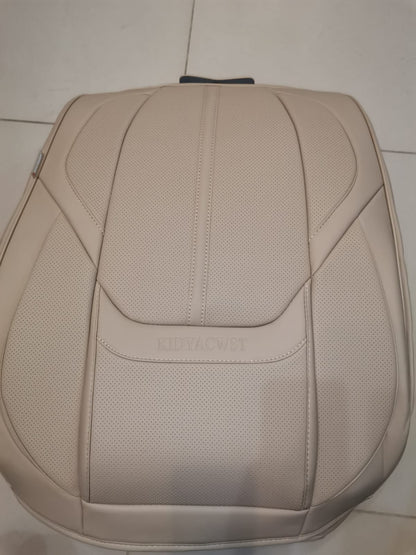 Fundas Asiento Automóviles KIDYACWST Beige Delanteras y Traseras