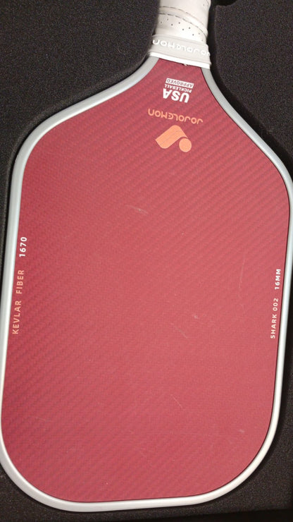 Paleta de Padel Jojolemon, Fibra de Carbono 16mm (USADA)