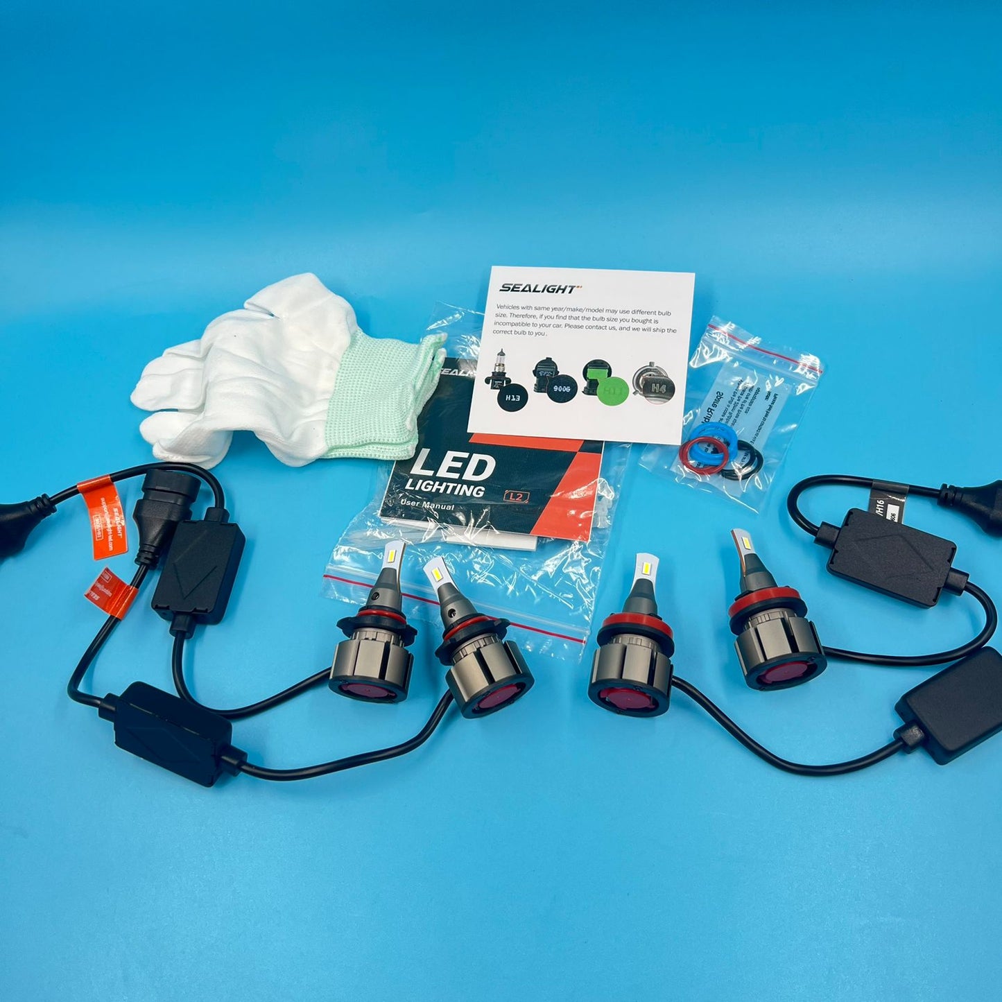 LAXMAS SEALIGHT L2 2pzs 9005/HB3 Y 2pzs H8/H9/H11/H16
