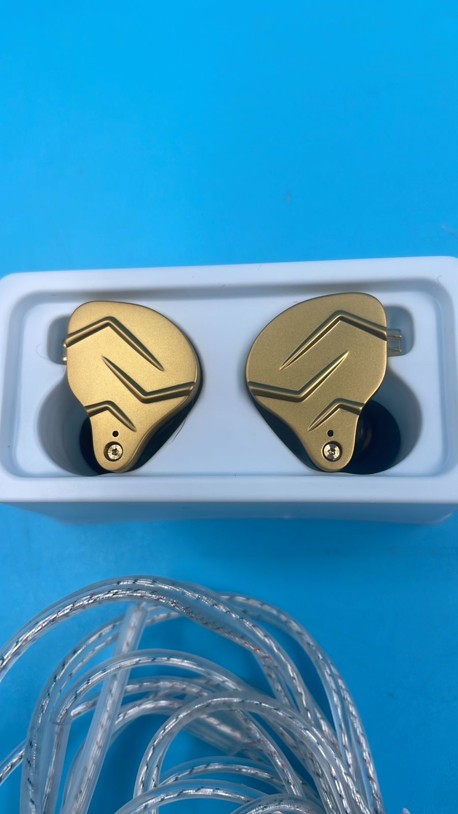 Monitores intraurales 1BA, doble driver 1DD cableado ZSN Pro X.