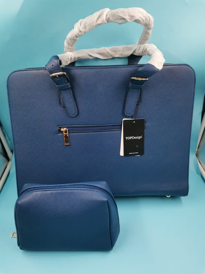Bolso maletin TOPDesign Mujer Laptop 15.6" Elegante Impermeable