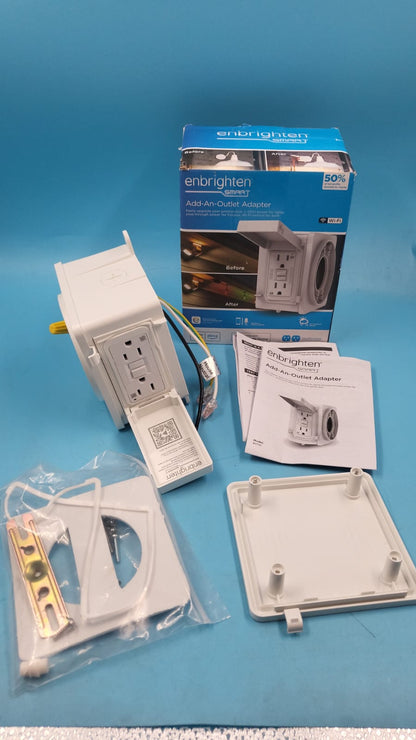 Adaptador Inteligente Exterior Enbrighten Smart Add Outlet GFCI WiFi