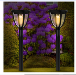 Luces solares para jardín Sidsys, 4Pack, con bombilla, impermeables.