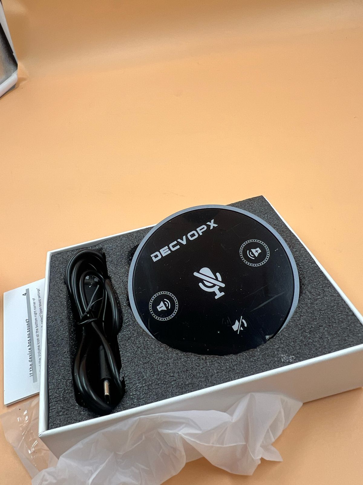 Microfono para Podcast de conferencia portatil