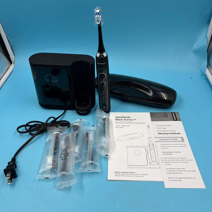 Cepillo Eléctrico AquaSonic Black Series PRO UV