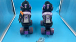 Patines de Cuatro Ruedas Para Niños y Niñas, Tamaño Ajustable 10J a 6.