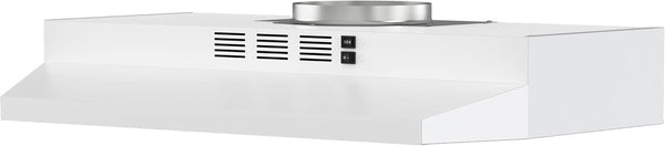 Campana extractora de 30", ventilador de escape de 2 velocidades.