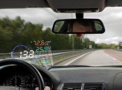 AUTOLOVER - Parabrisas para coche A8 de 5,5 pulgadas.