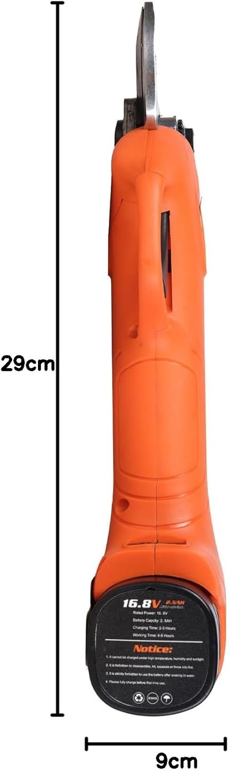 Tijeras de podar eléctricas, recargable, 2 baterias, (USADO).