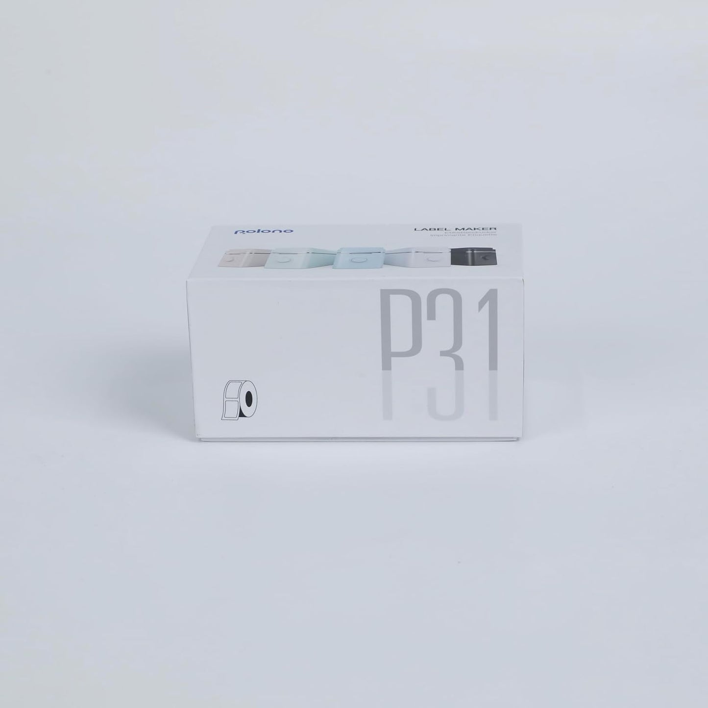 POLONO P31S Máquina para etiquetar con Cinta, Impresora térmica portátil.