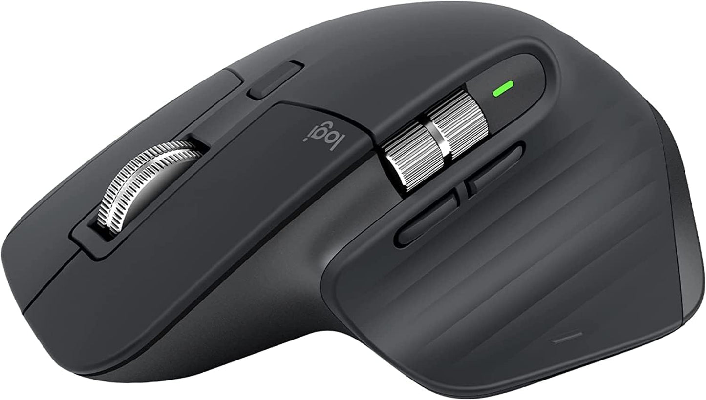 Mouse Inalámbrico Logitech MX Master 3S Scrolling Ultra-rápido, 8K dpi.