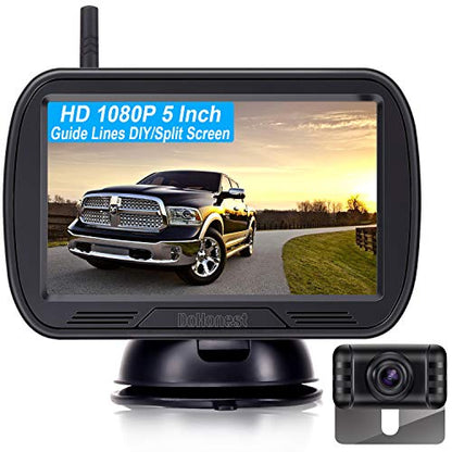 Cámara Reversa Inalámbrica Dohonest V25 HD 1080P 5"