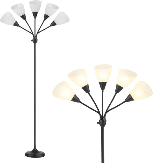 Honoding Medusa - Lámparas De Pie Con 5 Cabezales