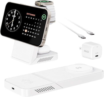 Estacion Carga Wireless Magnetica Multi Dispositivos Qi