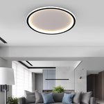 Lámpara de Techo LED, 50cm de diámetro, con control remoto, regulable.